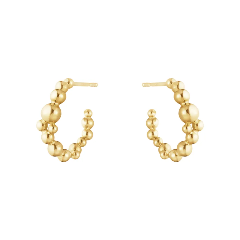 Georg Jensen – Moonlight Grapes øreringer i 18k gult gull