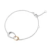 Georg Jensen – Offspring armbånd i sølv og rosegull