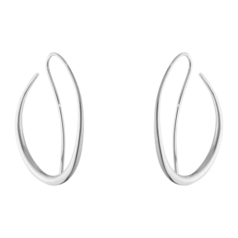 Georg Jensen – Offspring øreringer i sølv
