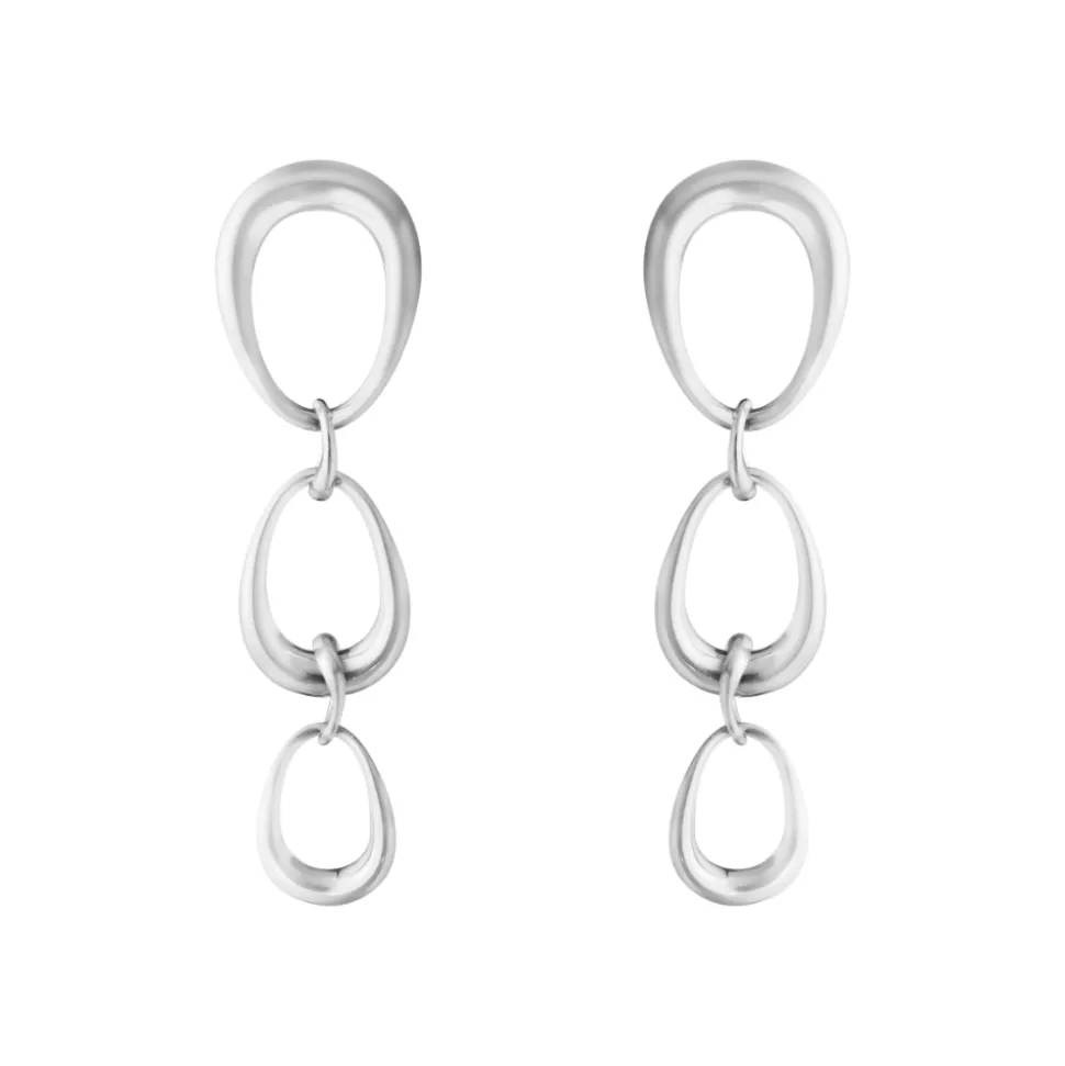 Georg Jensen – Offspring øreringer i sølv