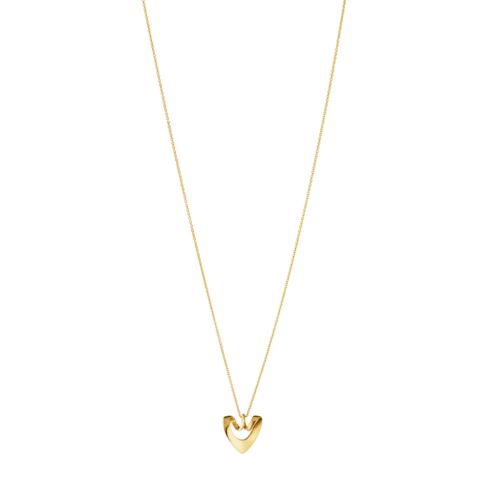 Georg Jensen Jewellery – HEART anheng i 18k gult gull