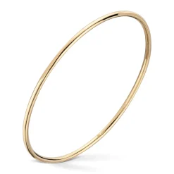 Gold by Frisenberg – Armring i gult gull – Blank – 2,2 mm bredde