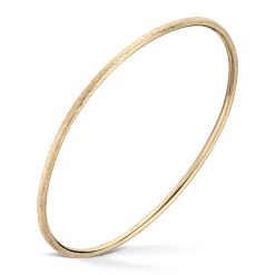 Gold by Frisenberg – Armring i gult gull – Matt – 2,2 mm bredde