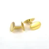 Gold by Frisenberg – Doble Mansjettknapper i Gult gull (kan graveres) – Sisselert kant