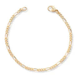 Gold by Frisenberg – Figaro armbånd i gult gull – 2,8 mm