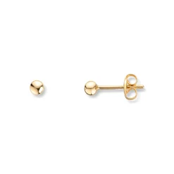 Gold by Frisenberg – Kuleørepynt i gult gull – 3 mm