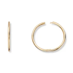 Gold by Frisenberg – Øreringer i gult gull – 16 mm diameter