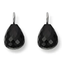 Gold by Frisenberg – Vedheng til creoler i hvitt gull 585 med Onyx