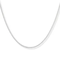 Gold by Frisenberg – Venetziansk gullkjede i 14k hvitt gull – 1,3 mm