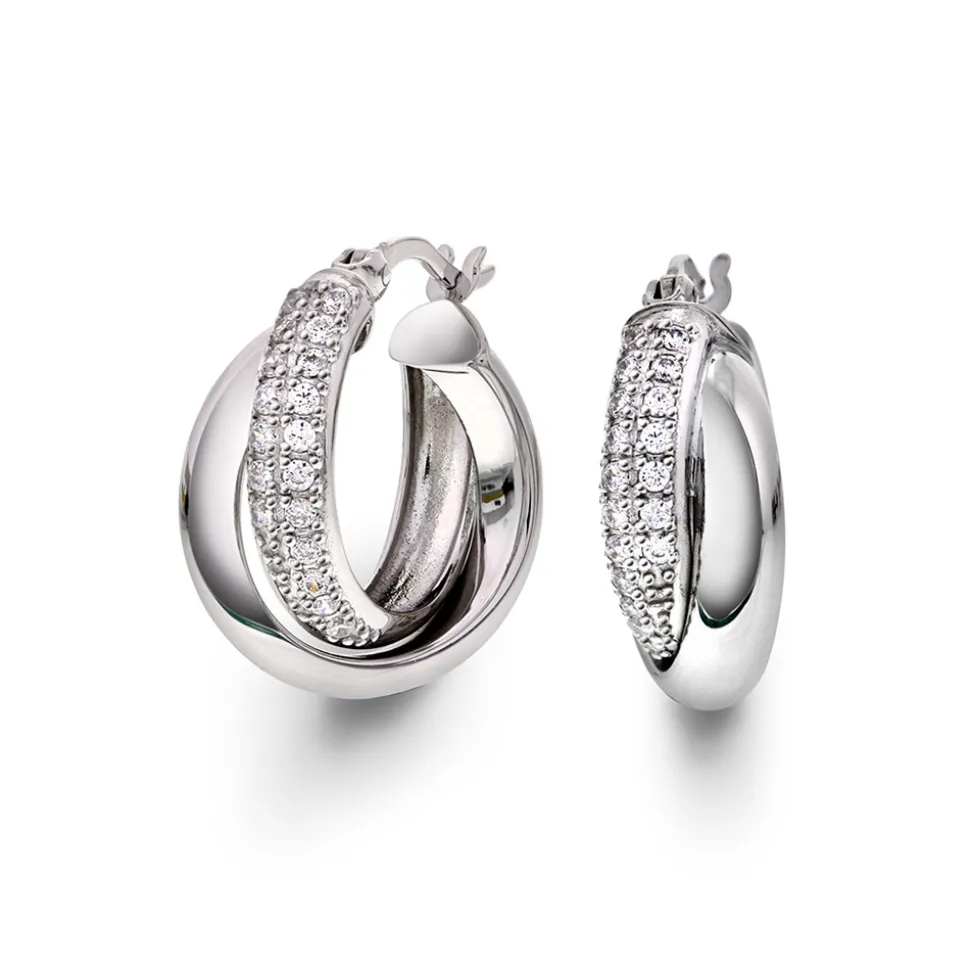 Hoops & Rings by Gulldia – Øreringer i sølv