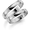 HVitt gull ring – 5 mm bredde