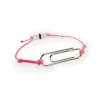 Ingridsløyfen Armbånd Sølv – Rosa