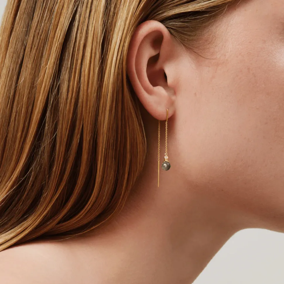 Julie Sandlau – Berry Chain Earrings – Sapphire Blue