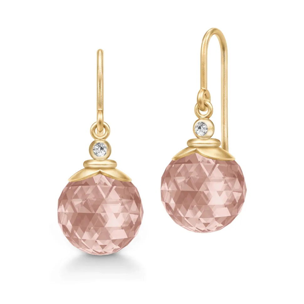 Julie Sandlau – Berry Earrings – Turmalin Rose