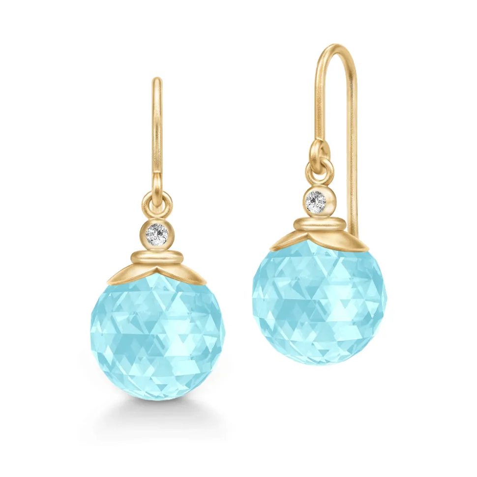 Julie Sandlau – Berry Earrings – Ice Blue