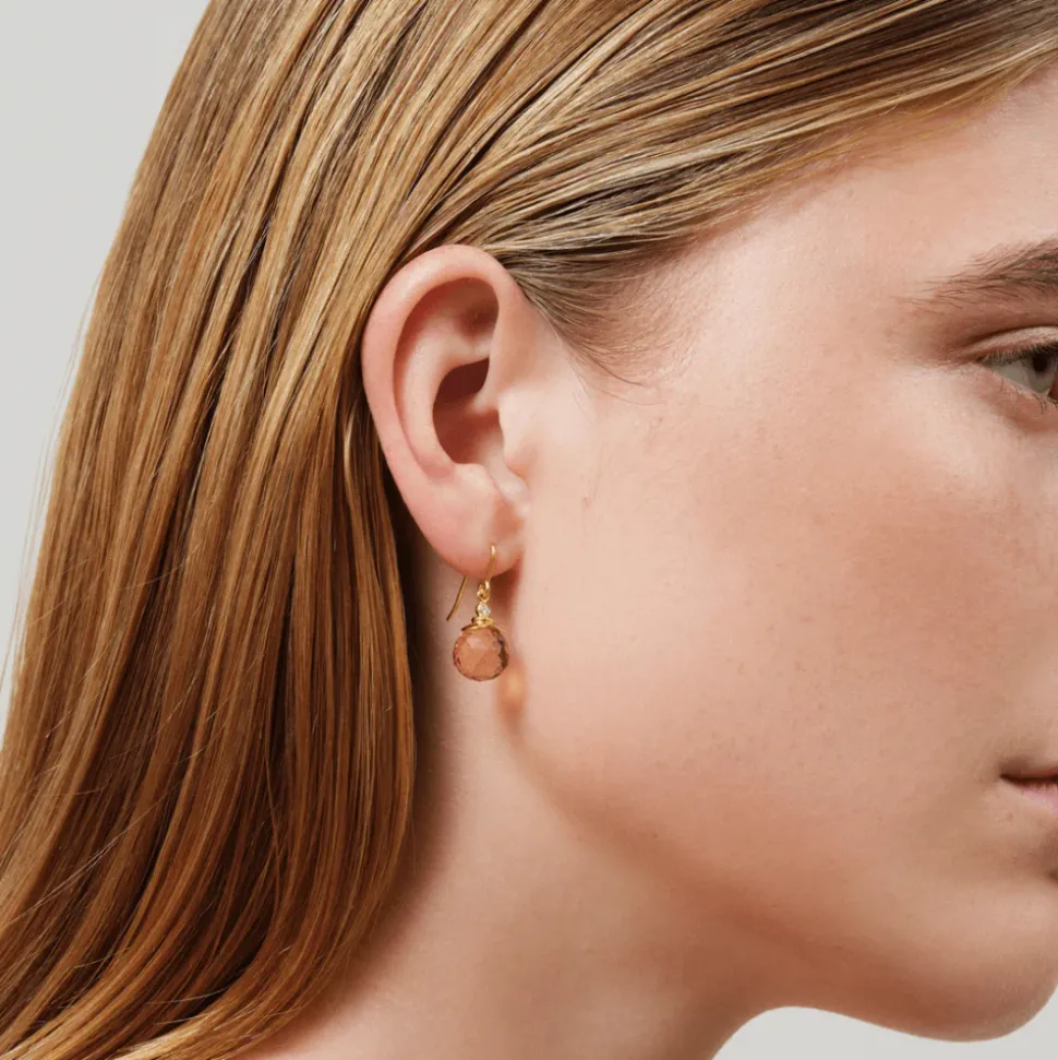 Julie Sandlau – Berry Earrings – Turmalin Rose