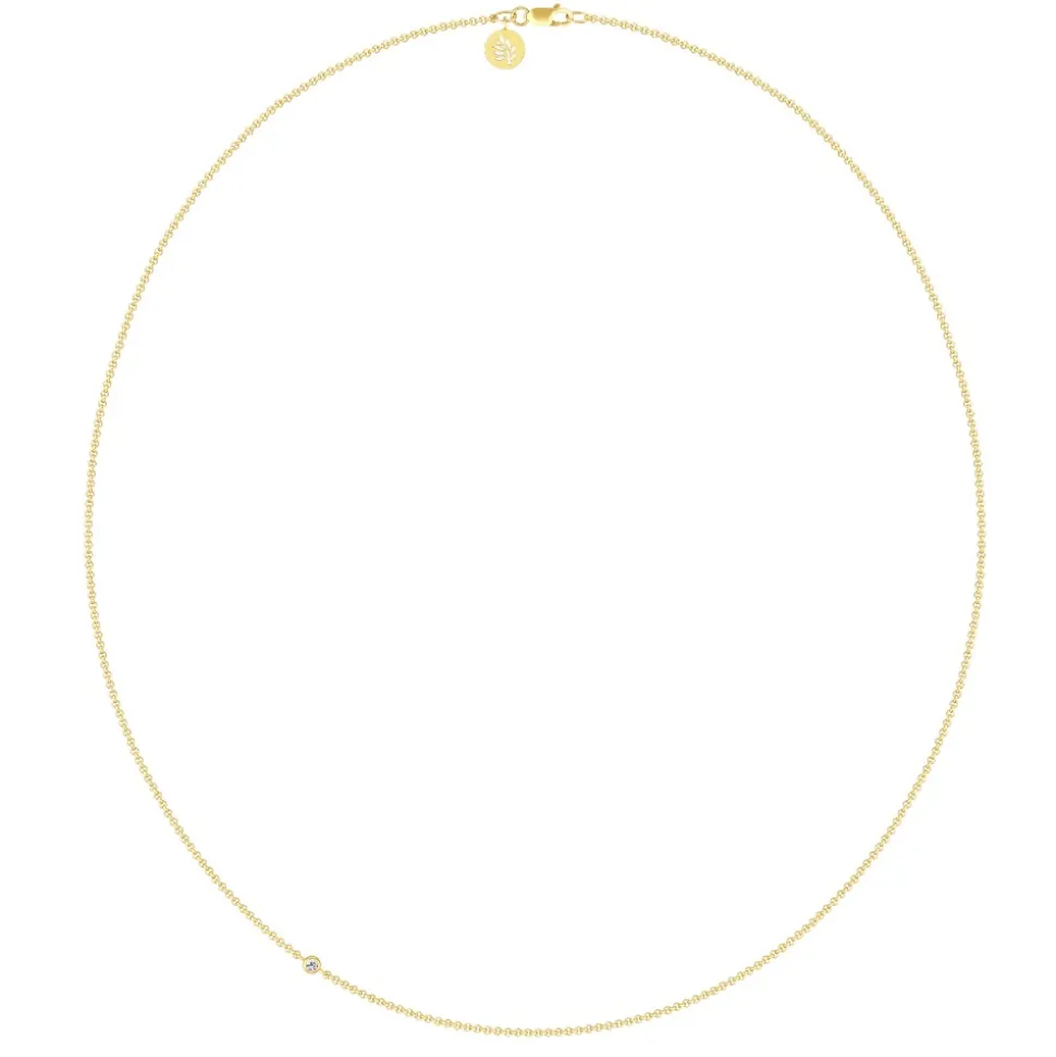 Julie Sandlau – Legacy kjede i 18k gult gull – 45 cm