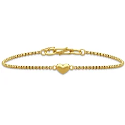 Julie Sandlau – Love Bracelet – 22k forgylt sølv