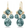 Julie Sandlau – Olivia Chandelier i forgylt sølv – Midnight Blue