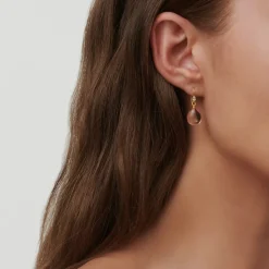Julie Sandlau – Prima Ballerina ørepynt i 22k forgylt sølv – Blush