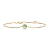 Julie Sandlau – Primini armbånd i 22k forgylt sølv – Green Amethyst
