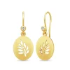 Julie Sandlau – Tree of Life Signet Earrings