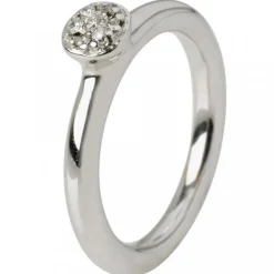 Lene Visholm- Ring med diamanter- Hvitt gull
