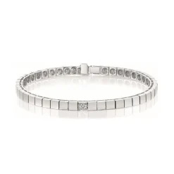 NC Christophersen – Allianse armbånd i hvitt gull – 0,20 ct diamanter