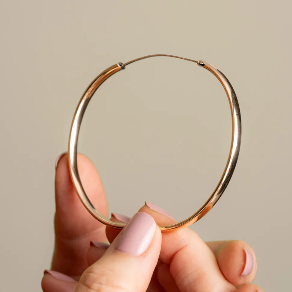 NC Christophersen – Armring i gult gull – Oval