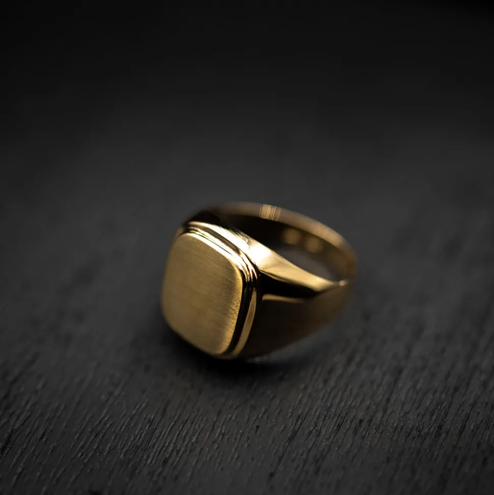 NC Christophersen – Ring i gult gull