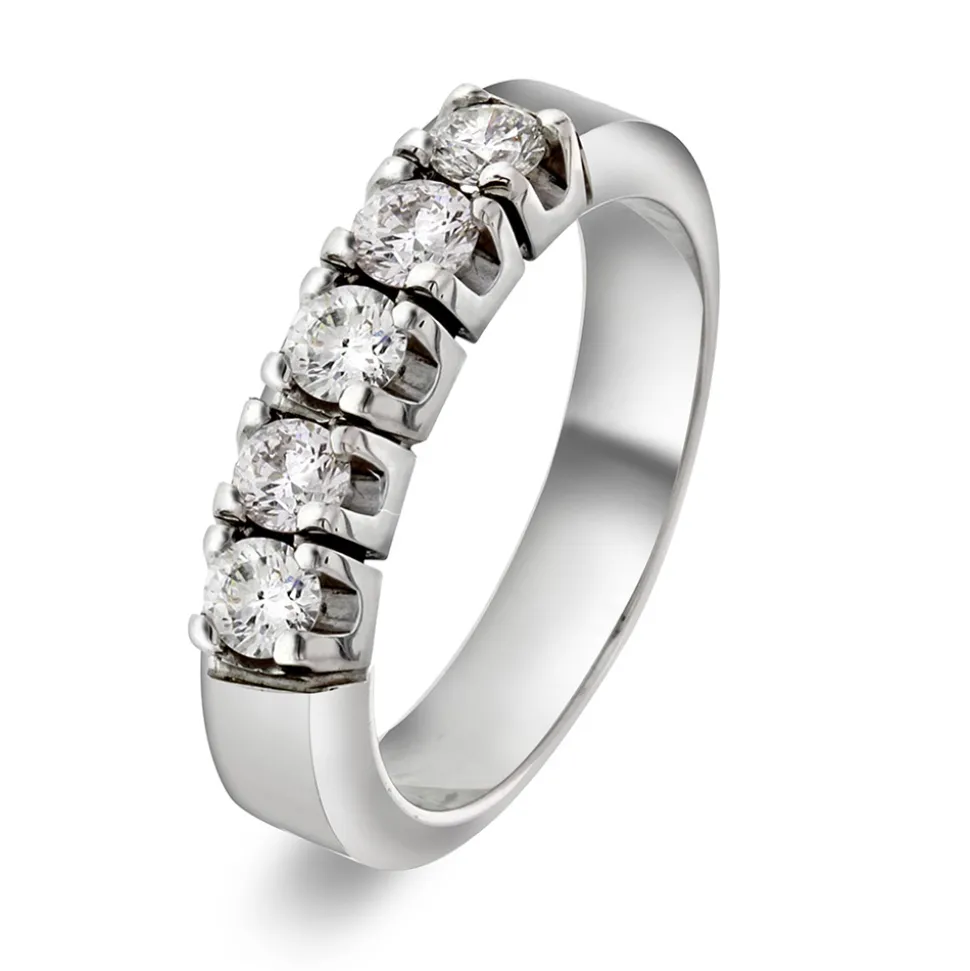 NC Christophersen – Sigma alliansering i hvitt gull med 1,0 ct diamanter