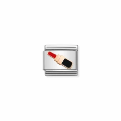 Nomination – Composable Classic SYMBOLS steel, enamel and 9k rose gold Lipstick