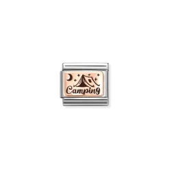 Nomination – Composable Classic PLATES (IC) steel and 9k rose gold (21_Camping)