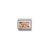 Nomination – Composable Classic PLATES (IC) steel and 9k rose gold (23_Kitchen Queen)