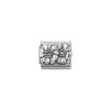 Nomination – Composable Classic OXIDIZED SYMBOLS in st,steel and 925 sterling silver (73_Flowers)