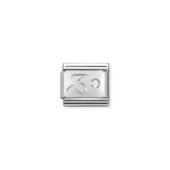 Nomination – Composable Classic ZODIAC stainless steel, Cub. zirc and 925 sterling silver Capricorn