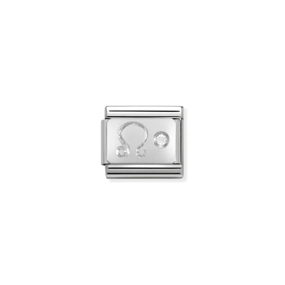 Nomination – Composable Classic ZODIAC stainless steel, Cub. zirc and 925 sterling silver Leo