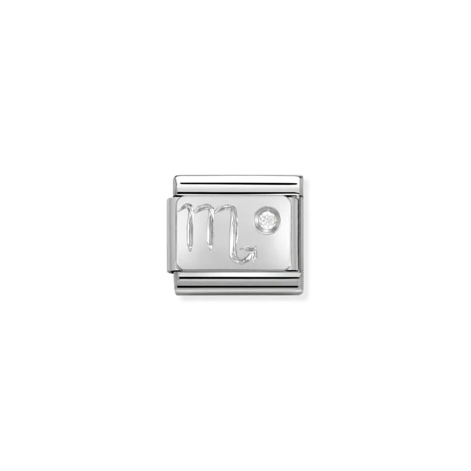 Nomination – Composable Classic ZODIAC stainless steel, Cub. zirc and 925 sterling silver Scorpio