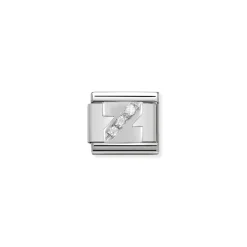 Nomination – Composable Classic ALPHABETH stainless steel, Cub. zirc and 925 sterling silver Z