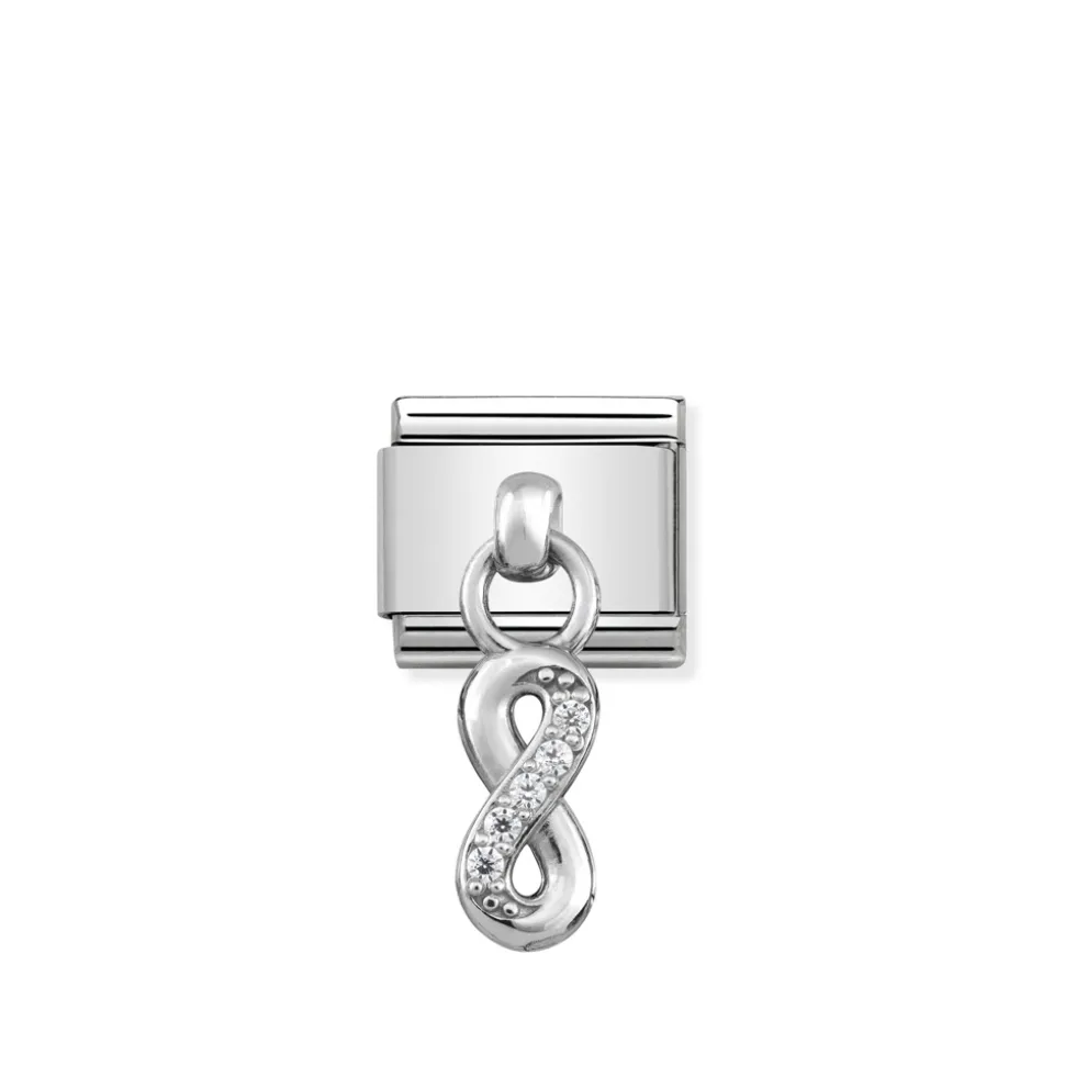 Nomination – Composable Classic CHARMS stainless steel and 925 sterling silver Infinity