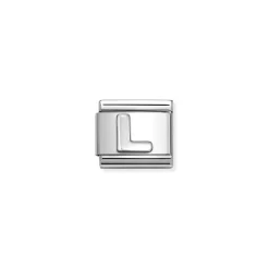 Nomination – COMPOSABLE CLASSIC OXIDIZED LETTERS IN STEEL AND 925 STERLING SILVER (12_L)