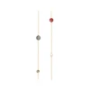 OLE LYNGGAARD COPENHAGEN – Shooting Stars Collier lenke i gult gull med mix av steiner og diamanter
