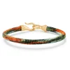 OLE LYNGGAARD COPENHAGEN – BoHo – Life armbånd med 18k gult gull lås – Tropic