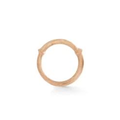 OLE LYNGGAARD COPENHAGEN – Nature ring nr. 3 i roségull