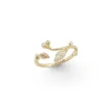 OLE LYNGGAARD COPENHAGEN – Blooming ring i gult gull med 0,13 ct diamanter