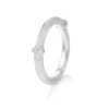 OLE LYNGGAARD COPENHAGEN – Nature ring nr. 3 i 18k hvitt gull