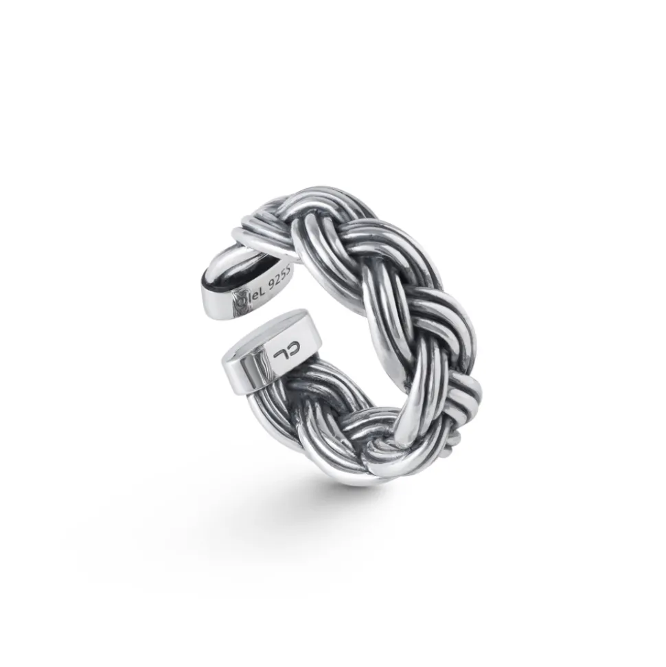 OLE LYNGGAARD COPENHAGEN – Michel herrering i oksidert sølv – 10 mm