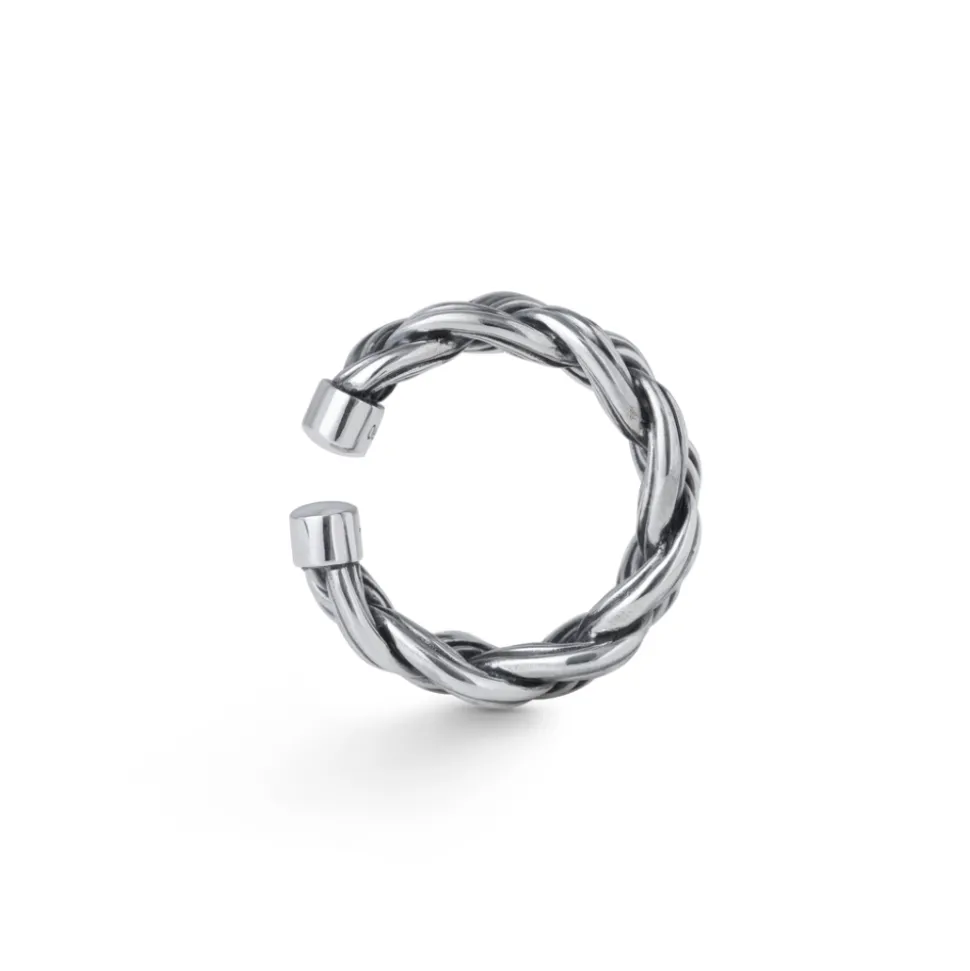 OLE LYNGGAARD COPENHAGEN – Michel herrering i oksidert sølv – 10 mm