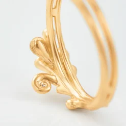 OLE LYNGGAARD COPENHAGEN – BoHo – Ring med 18k gult gull og 0,008ct diamanter