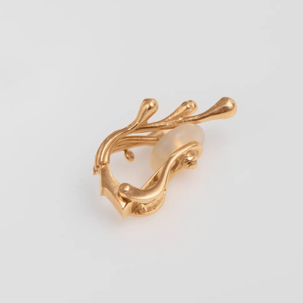 OLE LYNGGAARD COPENHAGEN – BoHo – Earclip liten i 18k gult gull med diamanter